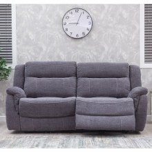 Additional picture of Lorenza Power Recliner 3 Seater Sofa Dark Grey