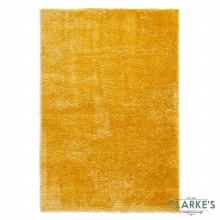 Additional picture of Lux Shaggy Rug Yellow 120 x 170 cm