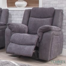 Additional picture of Madison Recliner Armchair Grey