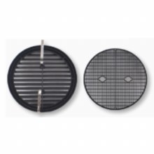 Additional picture of Round Louver Vent Black 165mm