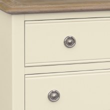 Additional picture of Meghan Oak 3 Over 4 Drawer Wide Chest