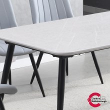 Additional picture of Newark Dining Set - Melamine Top Table and 4 Chairs