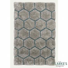Additional picture of Noble House Rug NH30782 Grey / Blue 120x170cm