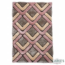 Additional picture of Noble House Rug NH8199 Grey / Rose 120x170cm