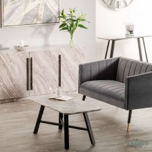Additional picture of Nuna Marble Effect Top Conteporary Coffee Table