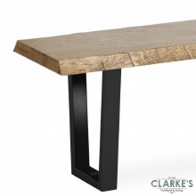 Additional picture of Oak Mill dining bench