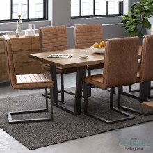 Additional picture of Oak Mill brown dining chair