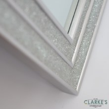 Additional picture of Orla Silver Wall Mirror 80 x 110 cm