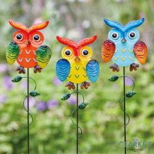 Additional picture of Owlet - Stake Garden Decoration Orange