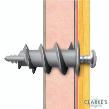 Additional picture of Plasplugs Metal Self Drive Fixings & Screws | 10 Pack