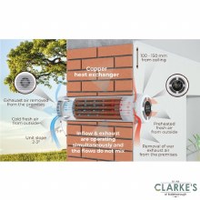 Additional picture of Prana Heat Recovery Ventilation 160 ERP Pro