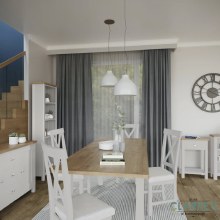 Additional picture of Purdi Painted Extending Table