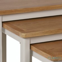 Additional picture of Purdi Painted Nest of 3 Tables