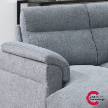 Additional picture of Roxy Left Hand Facing Corner Sofa Grey