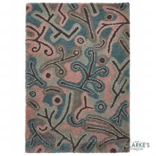 Additional picture of Royal Nomadic A641 Pastel Multi-Colour Rug 120 x 170cm