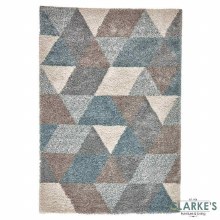 Additional picture of Royal Nomadic 7611 Grey / Teal Rug 120 x 170cm
