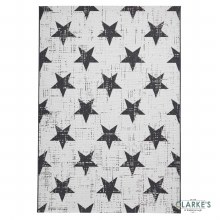 Additional picture of Santa Monica 48648 Outdoor Rug White/Black 160 x 230cm