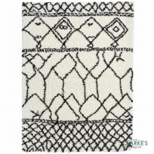 Additional picture of Scandi Berber G276 White/Black Rug 120 x 170cm