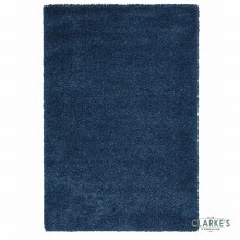 Additional picture of Sierra 9000 Shaggy  Dark Blue Rug 120x x 170cm