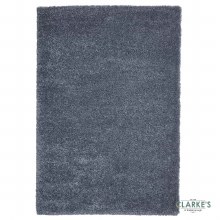 Additional picture of Sierra 9000 Shaggy  Slate Grey Rug 120x x 170cm