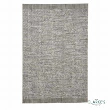 Additional picture of Stitch 9682 Outdoor Rug Silver/Black 160 x 220cm