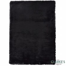 Additional picture of Super Teddy Black Rug 120 x 170cm