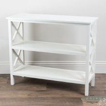 Additional picture of Rivera 3 Tier Shelf Unit White