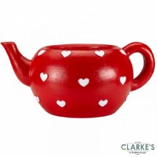 Additional picture of Teapot Heart Planter - Garden Decoration