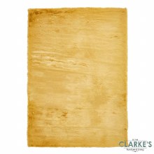 Additional picture of Teddy Rug Yellow 120 x 170cm