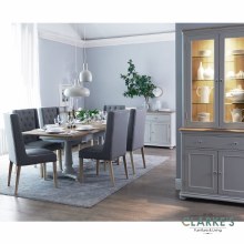 Additional picture of Timeless oak top small sideboard