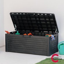 Additional picture of Toomax Florida Garden Storage Box Black 550 Litre