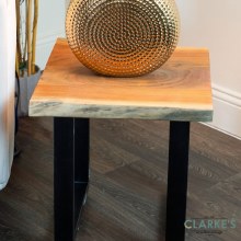 Additional picture of Treviso Live Edge Lamp Table