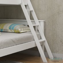Additional picture of Triple white bunk bed