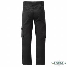 Additional picture of Tuff Stuff ProFlex 715 Work Trousers Black W32 L30