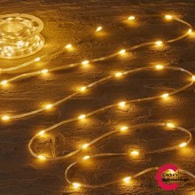 Additional picture of TwoTone Rechargeable 200 LED String Lights
