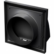 Additional picture of Exterior Vent Hood Black