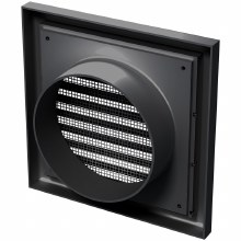 Additional picture of Louver Vent Grille Black