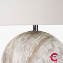 Additional picture of Viejo Stone Effect Ceramic Table Lamp