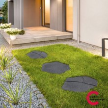 Additional picture of Walkway Garden Path Stepping Stone Grey