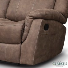 Additional picture of Walton 2 Seater Recliner Sofa Hazel