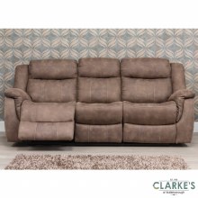 Additional picture of Walton 3 Seater Recliner Sofa Hazel