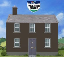 Additional picture of Dulux Weather Shield Bitter Chocolate 10Ltr