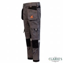 Additional picture of Xpert Pro Junior Stretch Work Trousers Grey 3-4 Years
