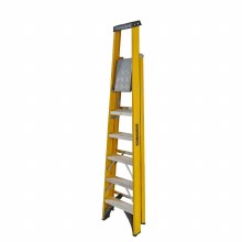 Additional picture of Youngman 6 Tread Fibreglass Platform Stepladder