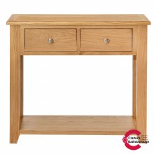 Additional picture of Zara Light Oak Console Table