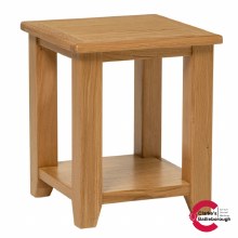 Additional picture of Zara Light Oak Lamp Table