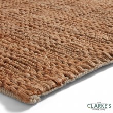 Additional picture of Bazaar 17965 Natural Jute Rug 120 x 170cm