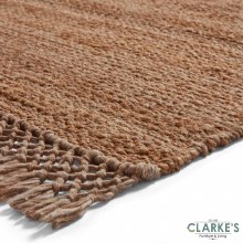 Additional picture of Bazaar 23787 Natural Jute Rug 120 x 170cm