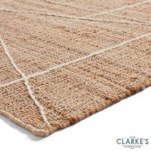 Additional picture of Bazaar 24875 Natural Jute Rug 120 x 170cm