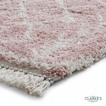 Additional picture of Boho 7043 Rose Rug 120 x 170cm